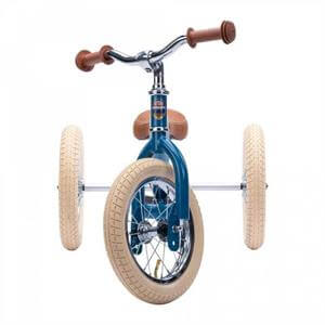 Hippychick Trybike Steel Balance Trike - Blue Vintage